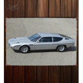 Металлическая табличка Lamborghini Espada